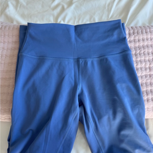 Women's Blue Leggings - Picture 2 of 5